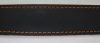 Hermes Büffelleder Gürtel, schwarz 4 cm breit 12044F